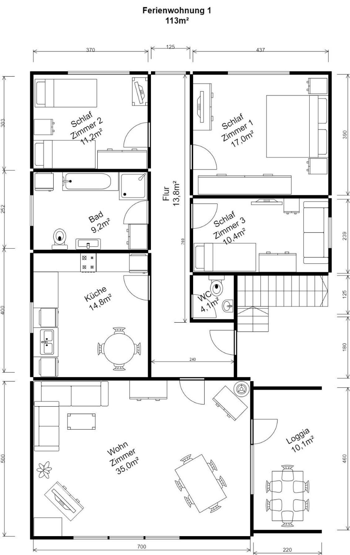 ריס Ferienwohnung Van Den Berg חדר תמונה